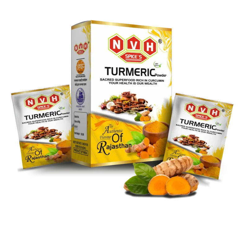 "NVH Spices Turmeric Powder - Add a golden touch to your dishes with this essential spice."