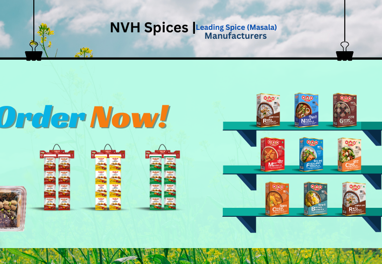 Assorted spice masalas from NVH Spices, leading spice masala manufacturers in Rajasthan and India