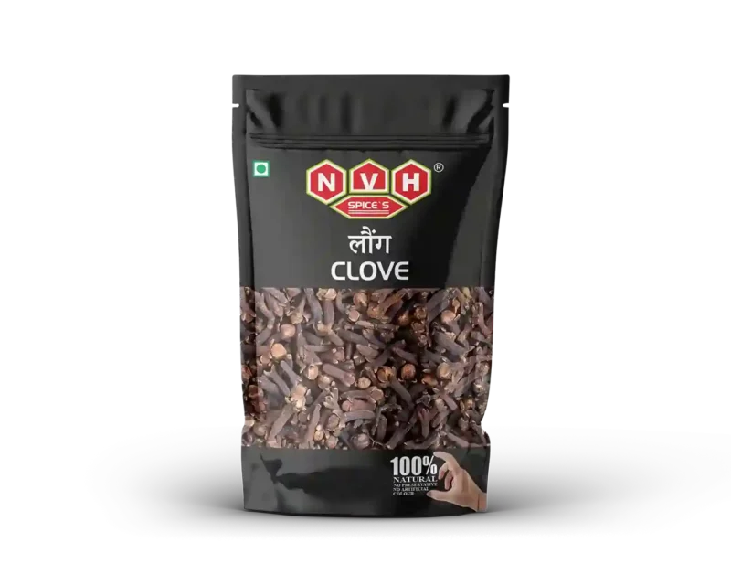 "NvH Whole Clove packed with freshness, offering premium-quality aromatic spice for culinary and medicinal uses."