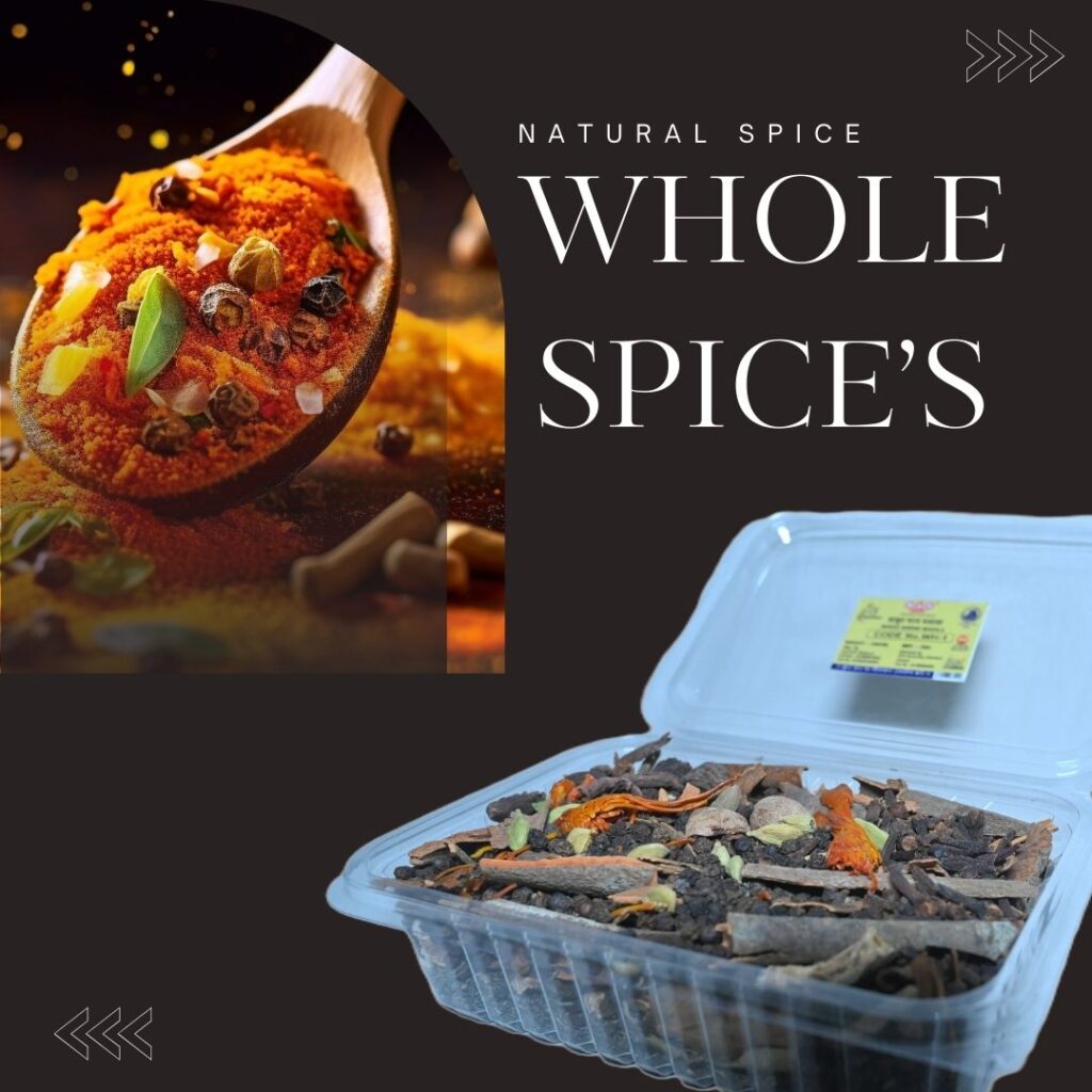 Whole Spices by NVH Spices – Pure, Fresh, and Aromatic