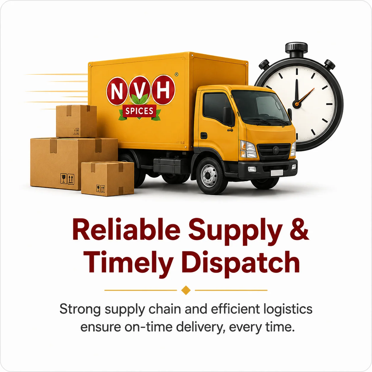 Timely Wholesale Spice Dispatch for B2B Supply Chains